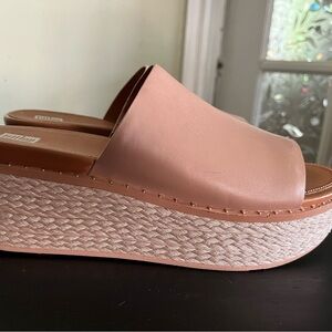 fitflop Eloise Espadrille Wedge - size 10